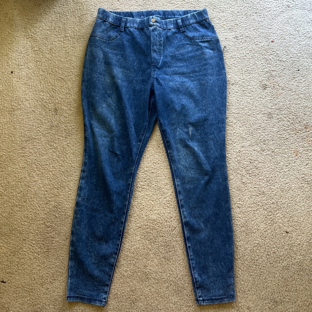 Time and Tru Blue Skinny Jeggings